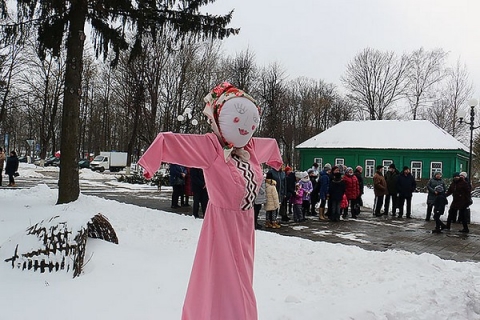 Як у Клімавічах вясну віталі