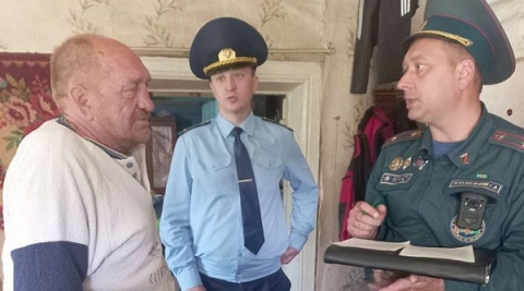 В сельских населенных пунктах Климовщины проходят единые дни профилактики