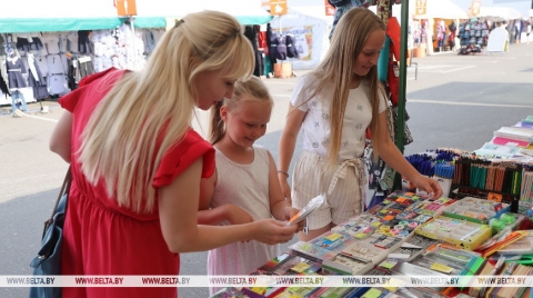 Масштабная продажа товаров для школьников начнется в Беларуси с 15 июля