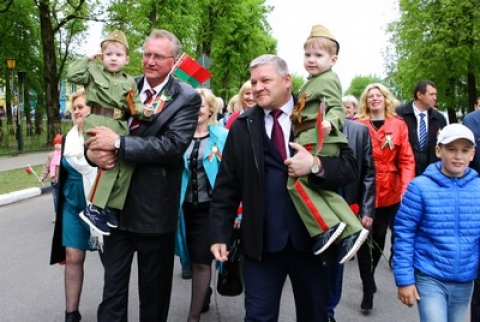 Празднование Дня Победы на Климовщине