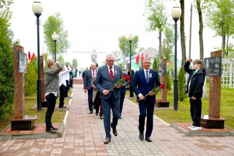 На Климовщине проходят торжества, посвященные Дню Великой Победы