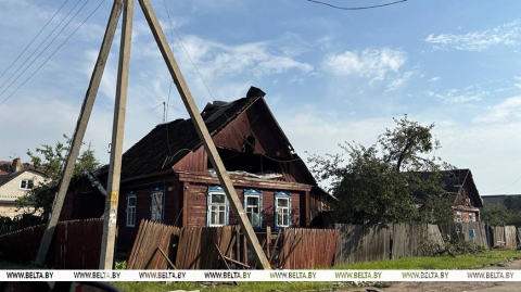 Аварийные бригады восстанавливают электроснабжение в более чем 60 населенных пунктах Беларуси